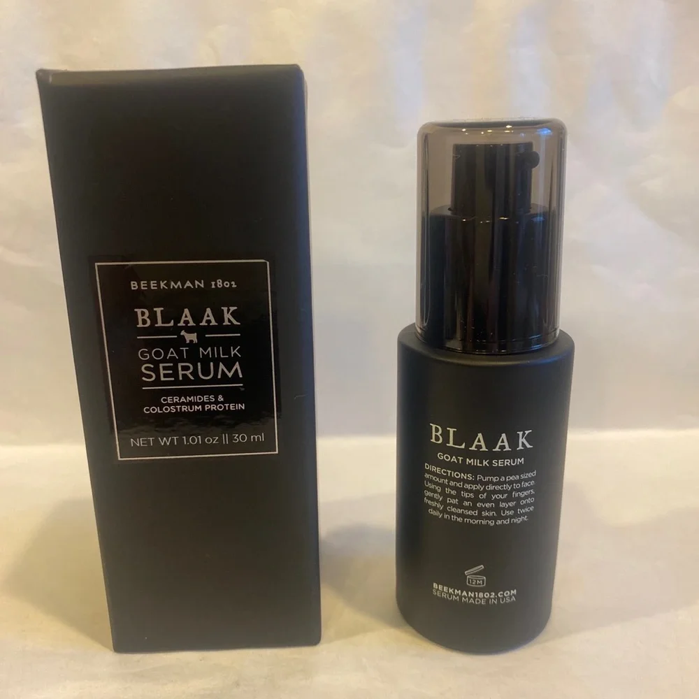 BEEKMAN 1802 Goat Milk Blaak Serum 1oz $60 NIB